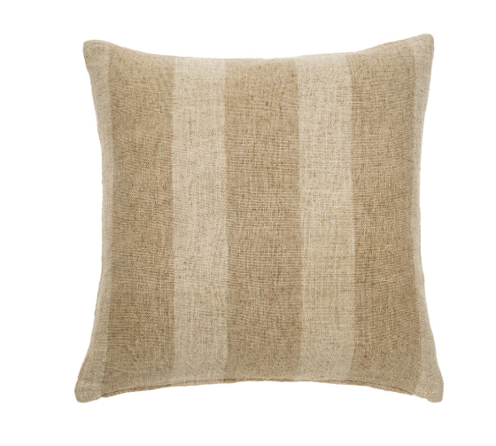 Penstone Stripe Pillow, Natural
