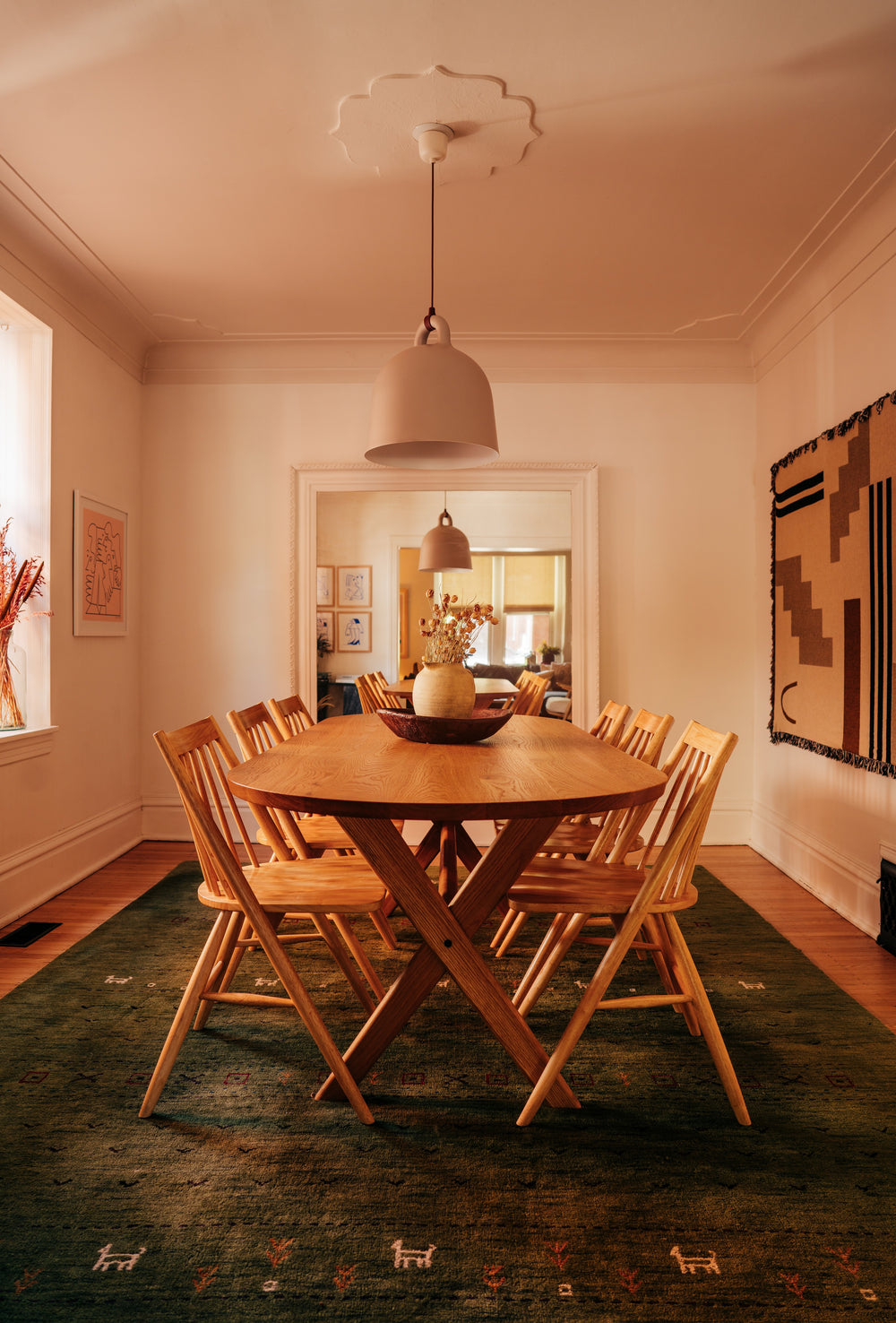 01 Oval Dining Table