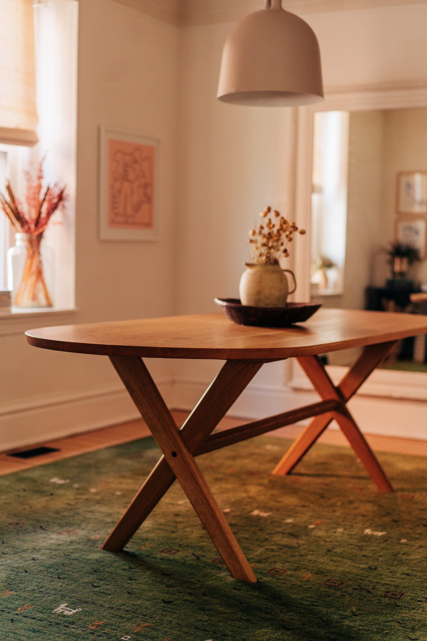01 Oval Dining Table