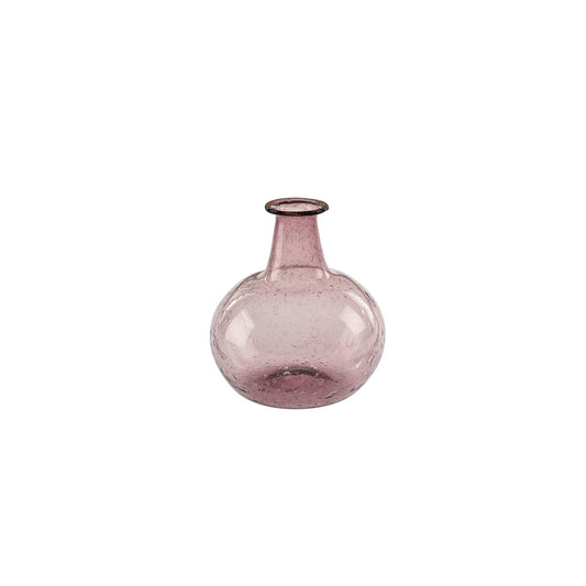 Recycled Glass Bud Vase, Lilac