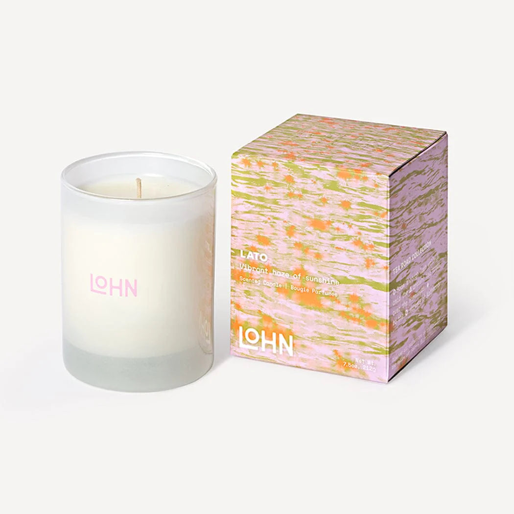 LATO Candle - Lemon & Tonka Bean