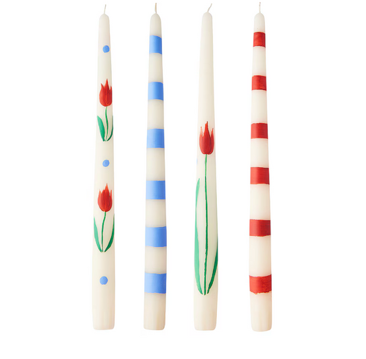 Long Decorative Candle Set